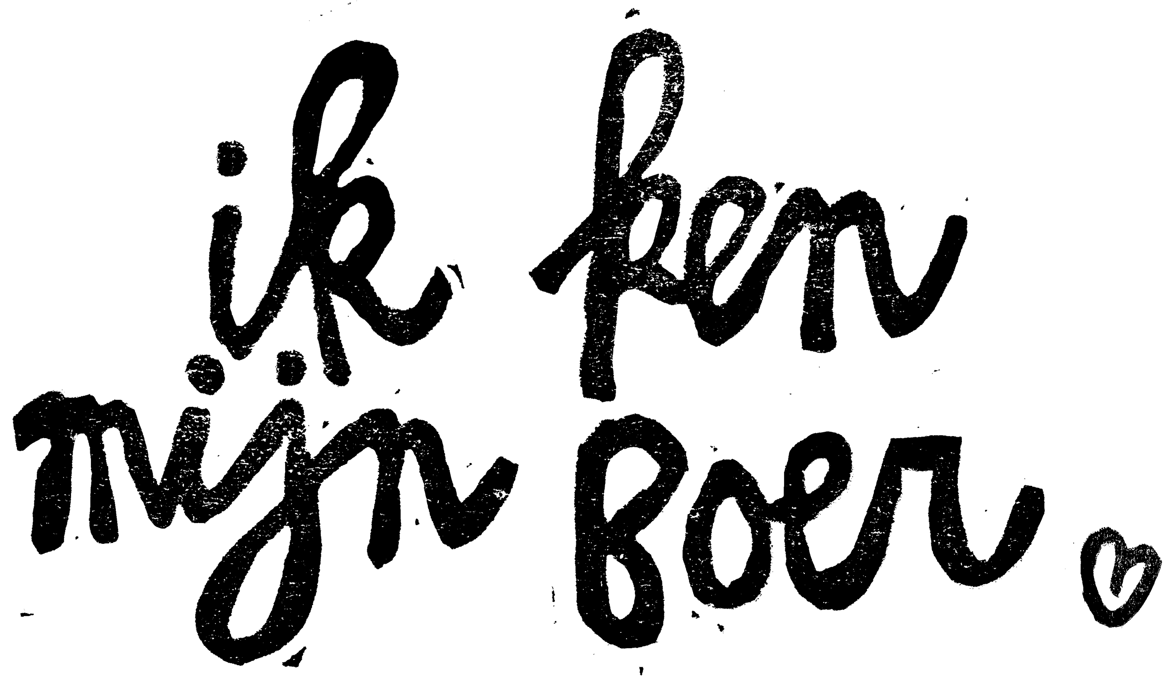 Ik ken mijn boer logo